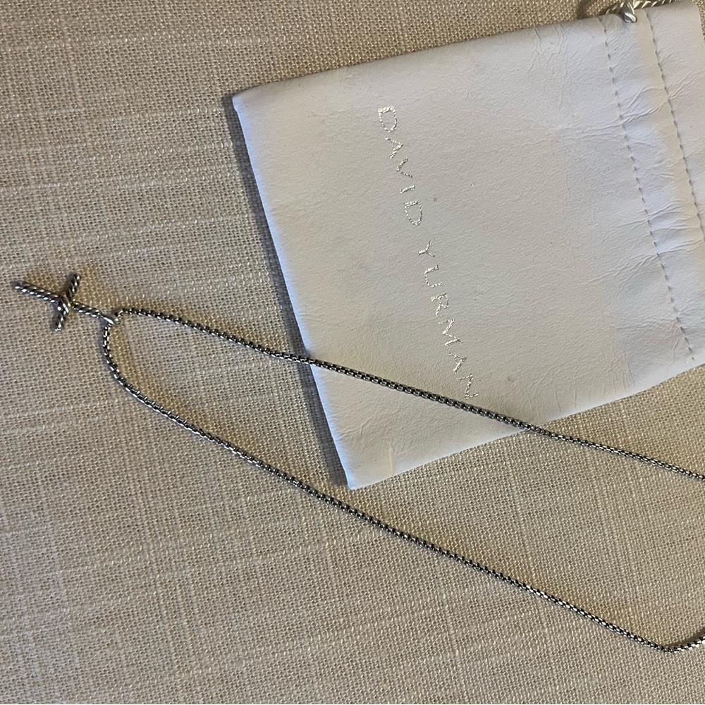 David Yurman Silver Chain Necklace